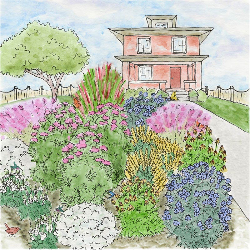  Watershed Wise Pre-Planned Garden